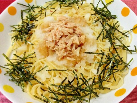 remake☆大根の浅漬けでツナおろしパスタ